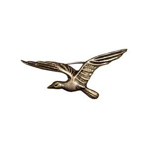 Vintage Sterling Silver Flying Bird Brooch Made in Mexico